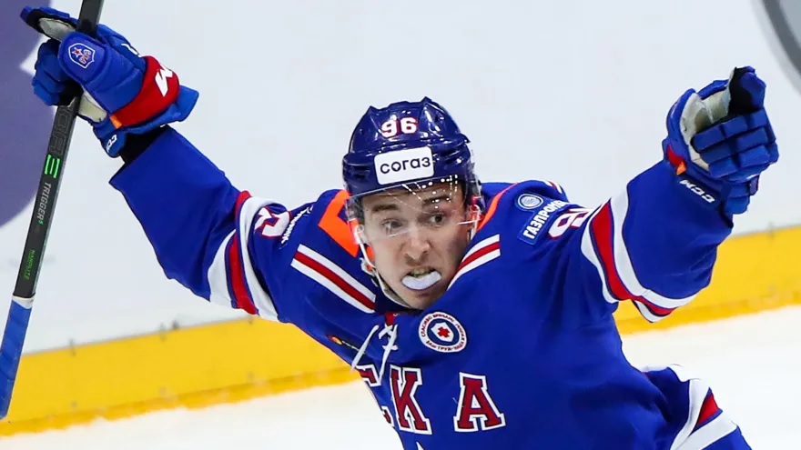 Report: Oilers the frontrunners to sign KHL star Andrei Kuzmenko - Heavy  Hockey Network