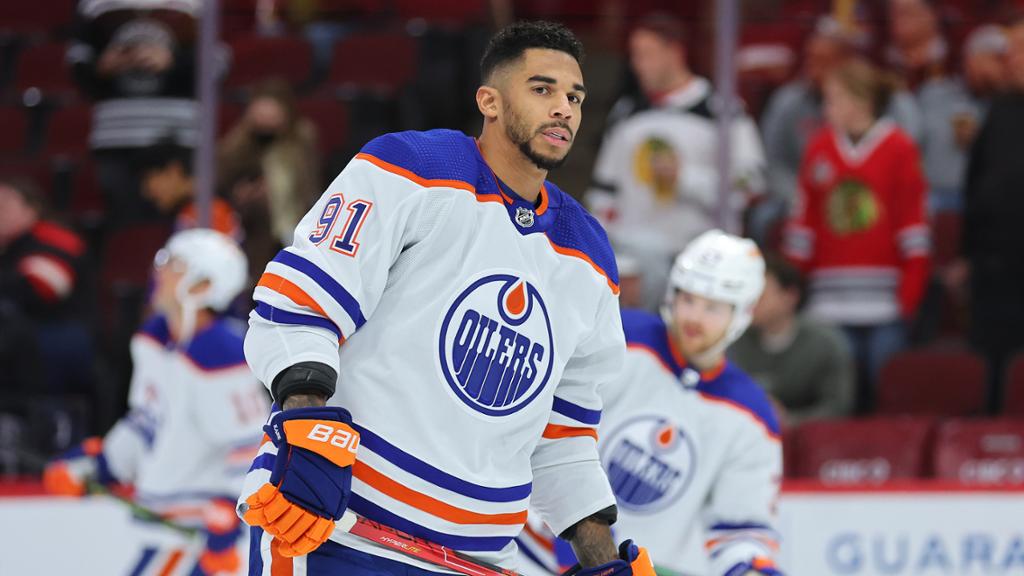 Oilers announce Evander Kane will miss months after scary wrist