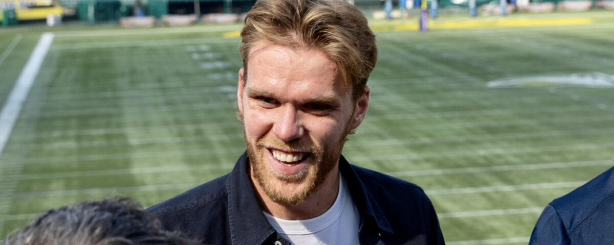 Connor McDavid at Commonwealth Stadium 1