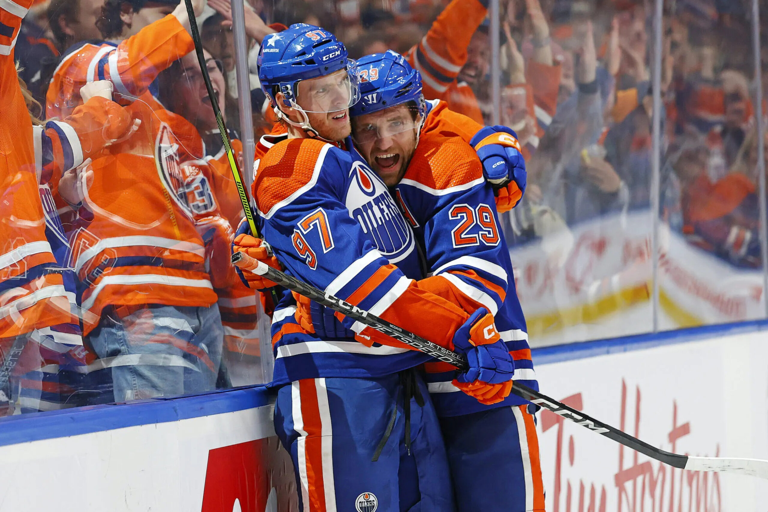 Connor McDavid and Leon Draisaitl USA Today Sports scaled