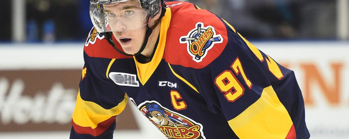 Connor McDavid Erie Otters Aaron Bell OHL Images