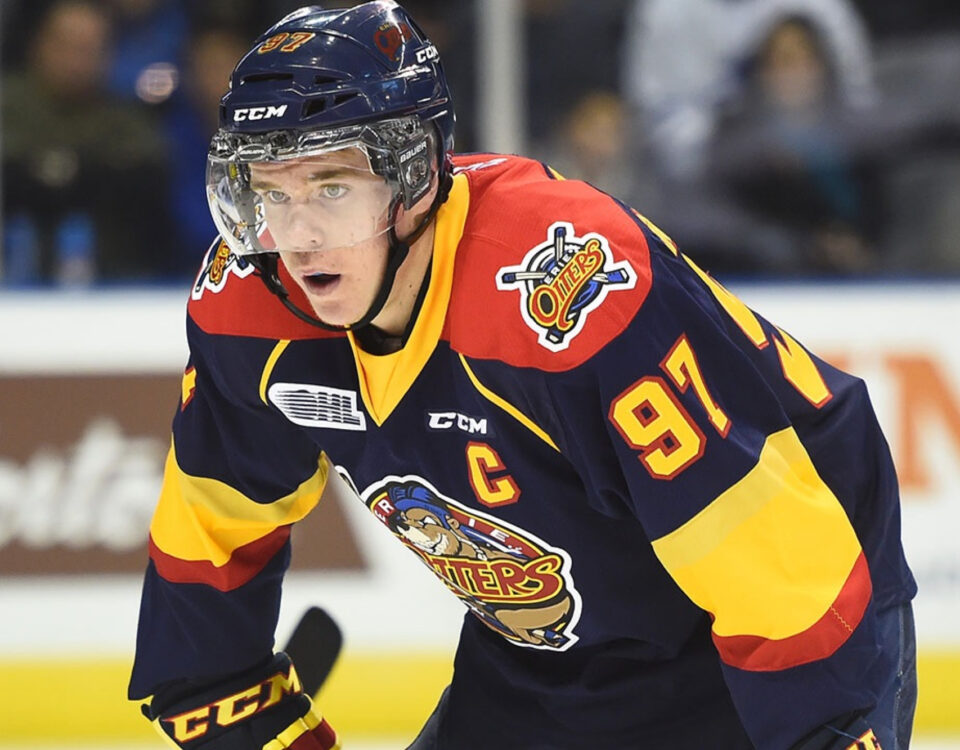 Connor McDavid Erie Otters Aaron Bell OHL Images