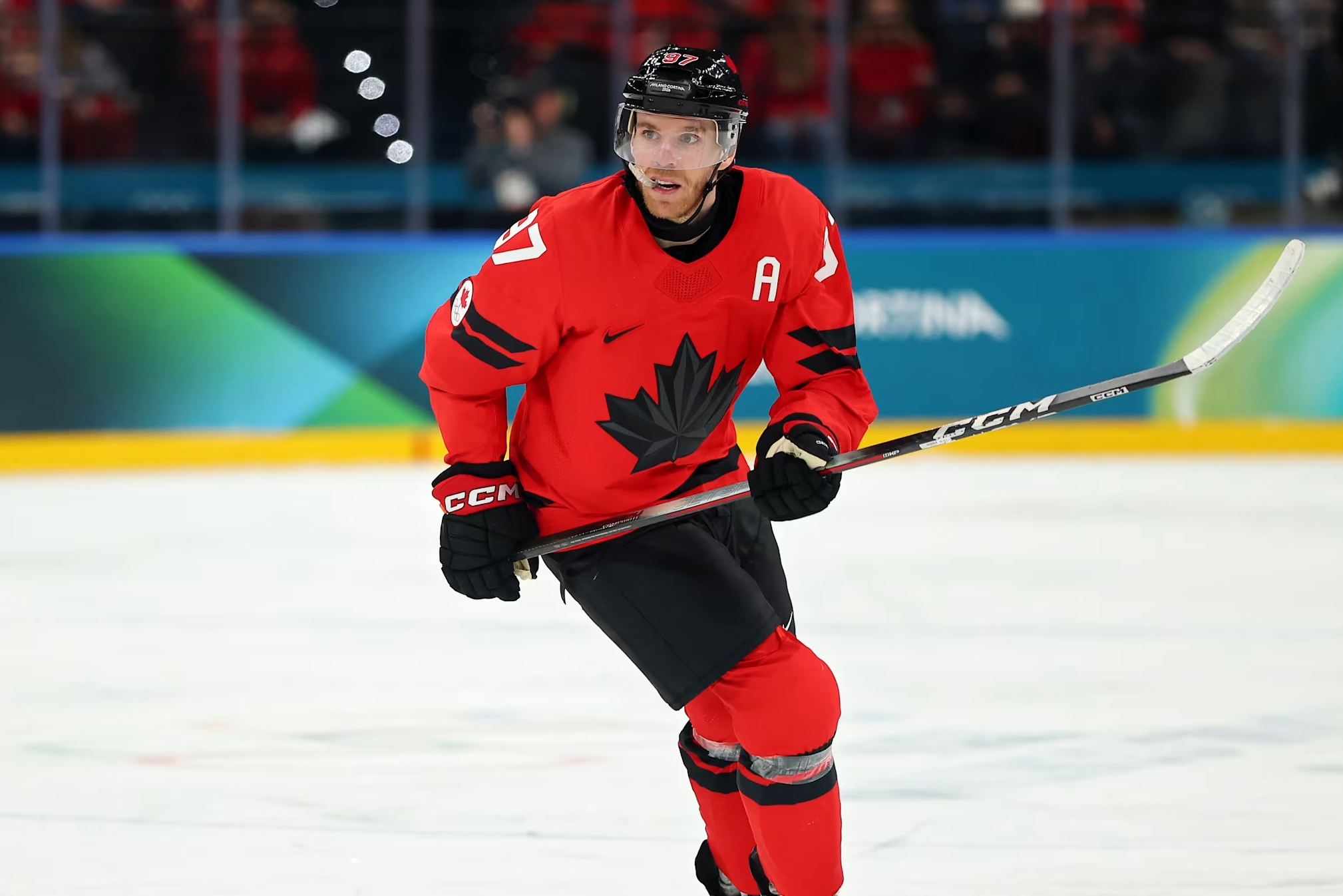 Connor McDavid Feb 15 2026 Olympics dot com